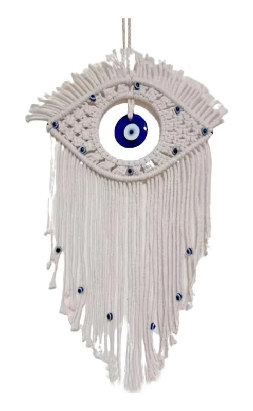 Filtro Dos Sonhos Boho De Macramê Ornamentação Decorativa